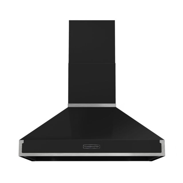 Rangemaster RPREHD90PGBL/CM1 Prestige Hood 90cm Gloss Blk / Chrome