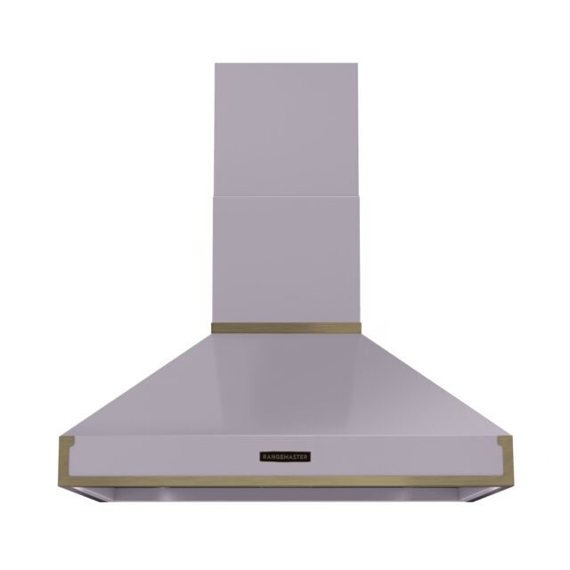 Rangemaster RPREHD90PHTH/AB1 Prestige Hood 90cm Heather / A.Brass