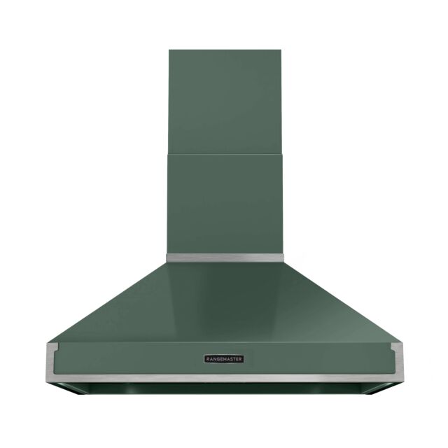 Rangemaster RPREHD90PMGR/CM1 Prestige Hood 90cm Mnrl Grn / Chrome