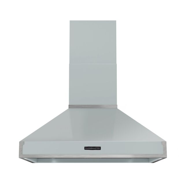 Rangemaster RPREHD90PMSB/CM1 Prestige Hood 90cm Misty Blue / Chrome