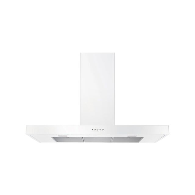 Rangemaster UHDF100WH/ 134770 100CM FLAT HOOD WHITE + NO BADGE