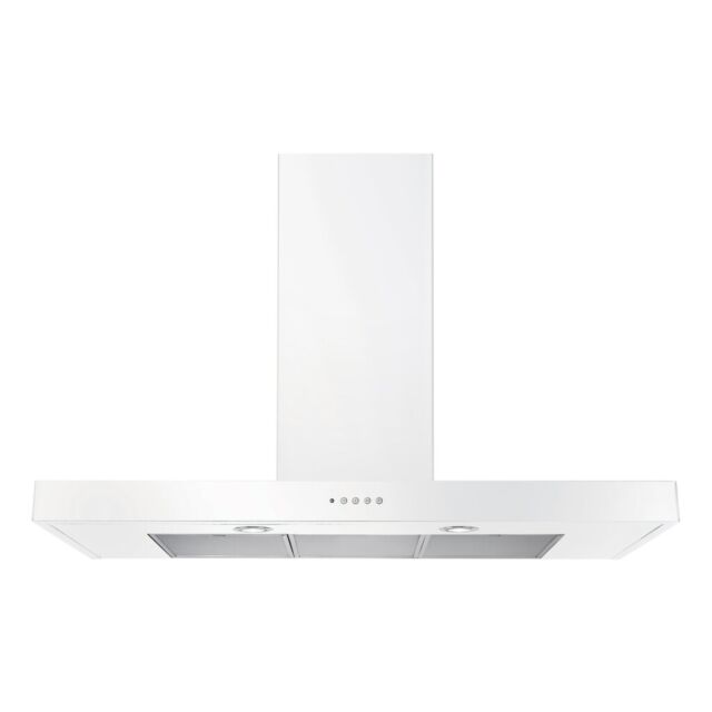 Rangemaster UHDF90WH/ 134790 90CM FLAT HOOD WHITE + NO BADGE