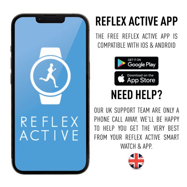 Reflex Active RA12-2158 Series 12 Berry Strap Smart Watch - Berry