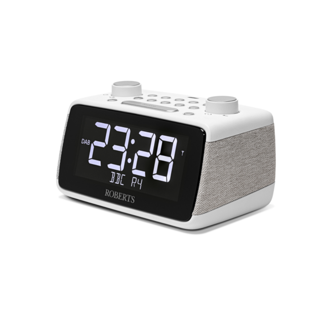 Roberts ORTUS4W Alarm Radio - DAB+/FM - Bluetooth - White