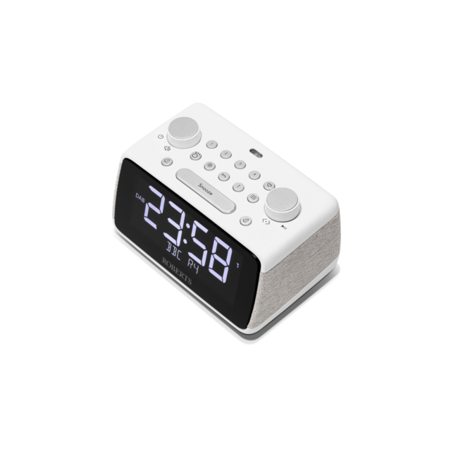 Roberts ORTUS4W Alarm Radio - DAB+/FM - Bluetooth - White