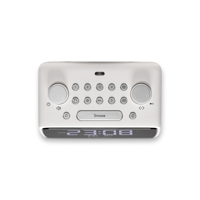Roberts ORTUS4W Alarm Radio - DAB+/FM - Bluetooth - White