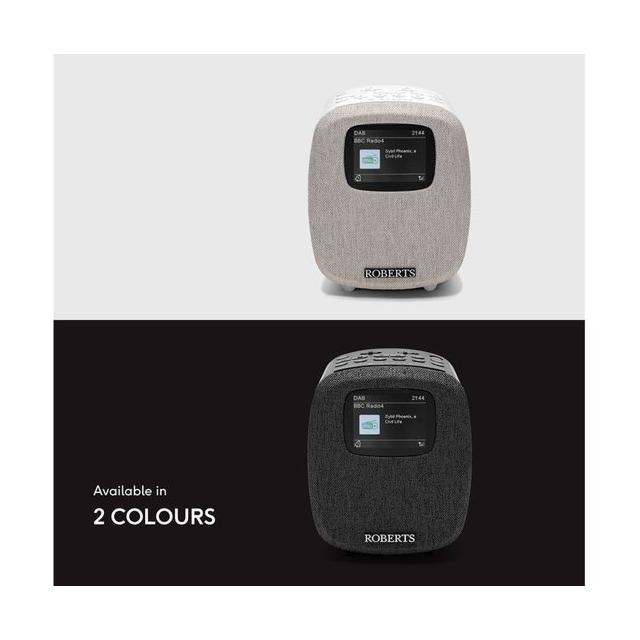 Roberts ORTUS5W DAB+/FM Bluetooth Radio - White Model