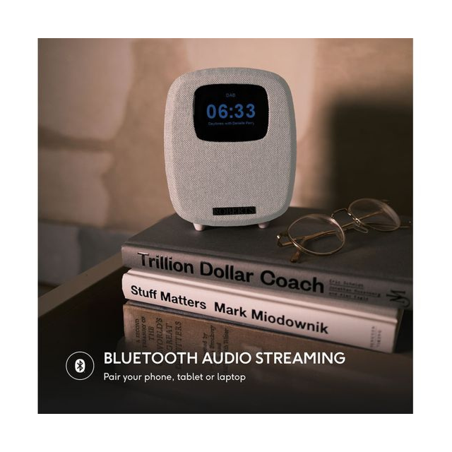 Roberts ORTUS5W DAB+/FM Bluetooth Radio - White Model