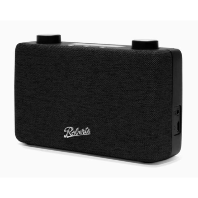 Roberts Radio PLAY11BK Dab/Dab+/Fm RDS Digital Portable Radio In Black