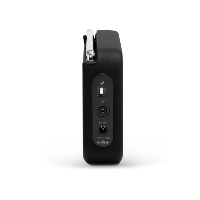 Roberts PLAY20BK DAB / Dab+ / FM RDS Radio/ TFT Colour Display Bt, Built-In Battery Charger 