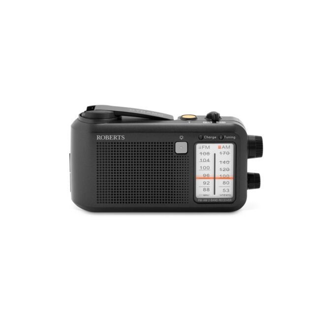 Roberts Radio R9957S Portable FM/AM Radio Black