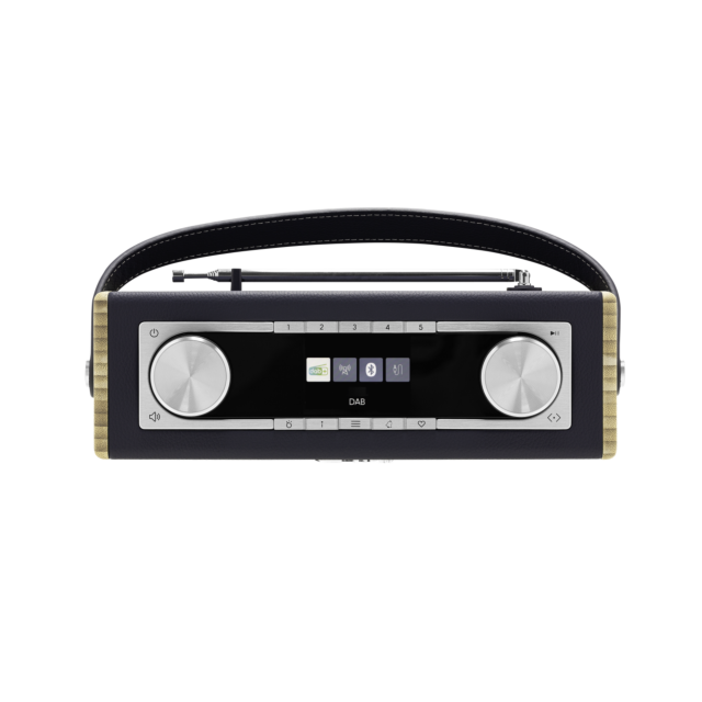 Roberts RAMBLERCLANB Rambler Classic DAB/DAB+/FM RDS full size radio with Bluetooth in Navy Blue - N