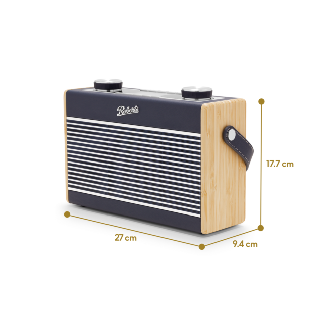 Roberts RAMBLERMAXNB Rambler Max DAB+/FM RDS/Internet full size Smart Radio with Bluetooth, Spotify 