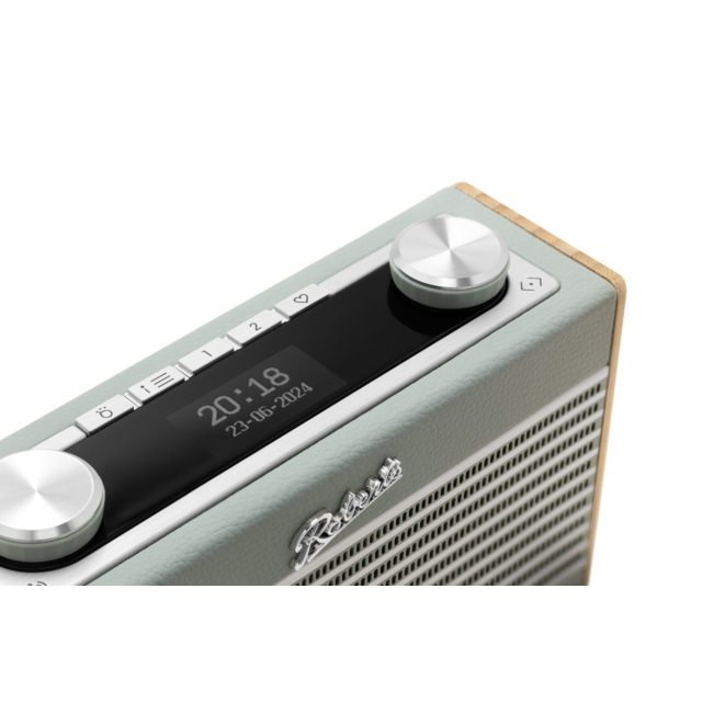 Roberts RAMBLERUNODE Rambler Uno DAB/DAB+/FM RDS Radio with Bluetooth, Built-in battery charger for 