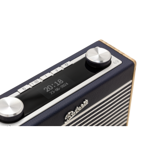 Roberts RAMBLERUNONB Rambler Uno DAB/DAB+/FM RDS Radio with Bluetooth, Built-in battery charger for 