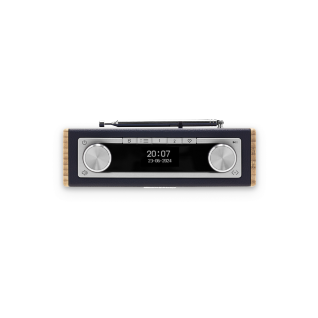 Roberts RAMBLERUNONB Rambler Uno DAB/DAB+/FM RDS Radio with Bluetooth, Built-in battery charger for 