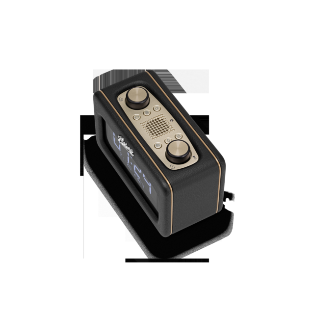 Roberts Radio Revival styled DAB+/FM bedside radio with Bluetooth with Alarms - Black