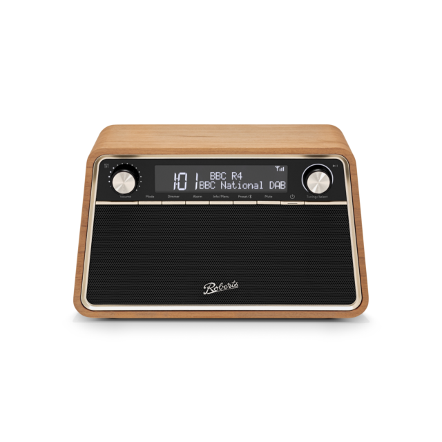 Roberts Radio REVACH DAB+ FM Bluetooth Cherry Wood