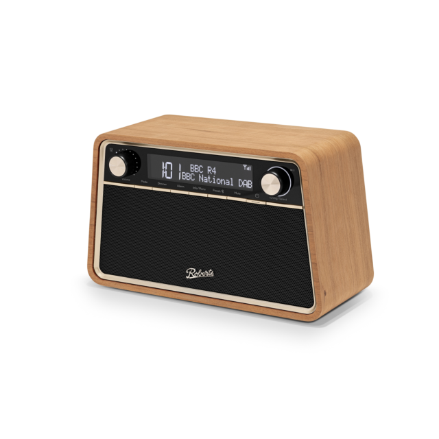 Roberts Radio REVACH DAB+ FM Bluetooth Cherry Wood