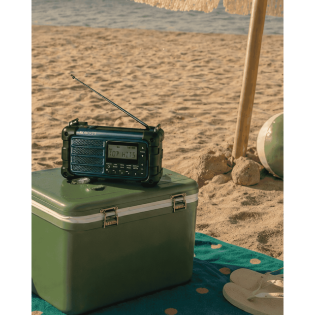 Roberts SOLAR DAB 99 DAB+/FM multi-powered radio with Bluetooth, USB/rechargeable battery/hand crank