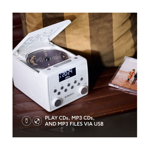 Roberts Sound 49 DAB+/FM Bluetooth Alarm Clock Radio