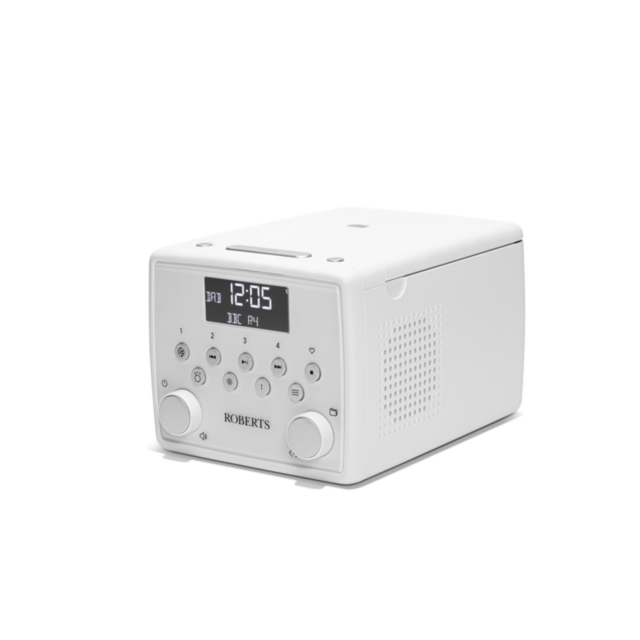 Roberts SOUND 49W DAB+/FM Radio W/ CD & Bluetooth. CD And USB Bookmark Stereo White