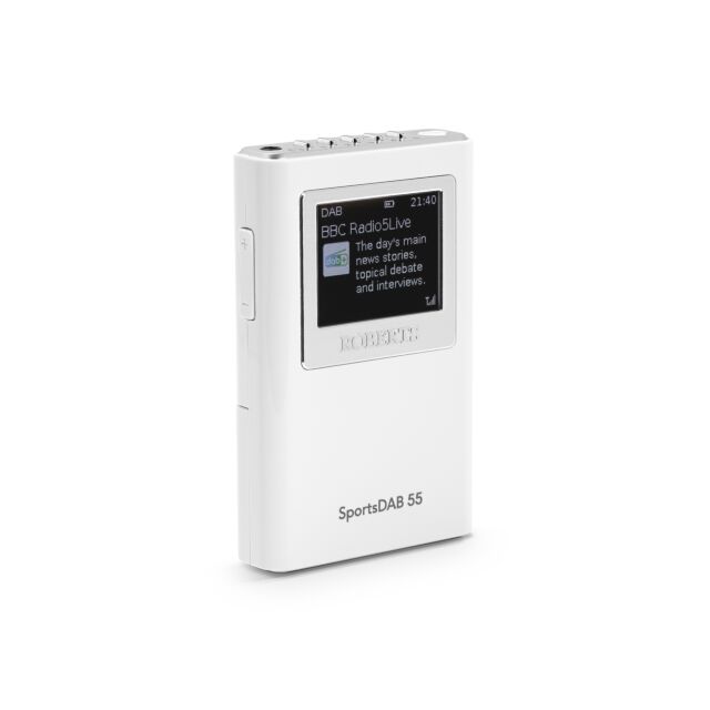 Roberts SPORTSDAB55 DAB/DAB+/FM RDS personal digital radio with full colour LCD Display AVAILABLE AU