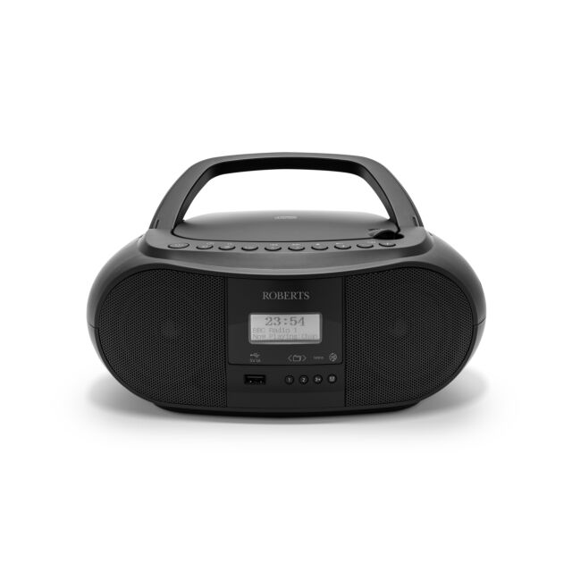 Roberts Radio ZOOMBOX4BK Dab/Dab+/Fm Rds/Cd Player