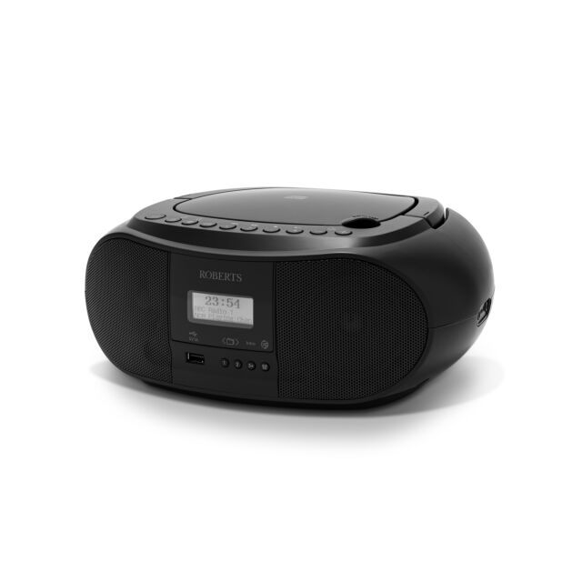 Roberts Radio ZOOMBOX4BK Dab/Dab+/Fm Rds/Cd Player