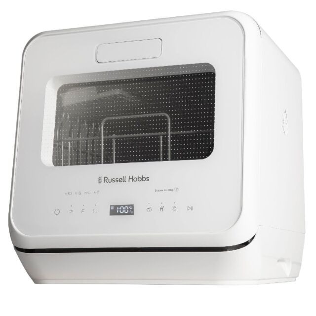 Russell Hobbs RH2TTDW101W 2 Place Setting Table Top Dishwasher In White