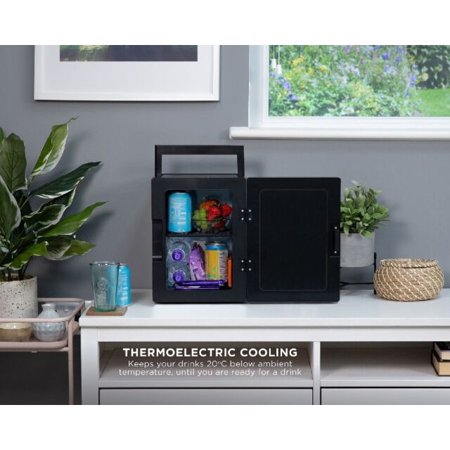Russell Hobbs RH8CLR8001B 8L Fridge - Black
