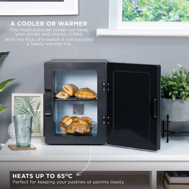 Russell Hobbs RH8CLR8001S 8L Fridge - Silver