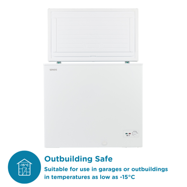 Sensis RFCHT01F196EW 196L Chest Freezer White