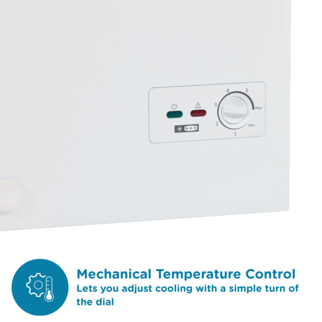 Sensis RFCHT01F196EW 196L Chest Freezer White