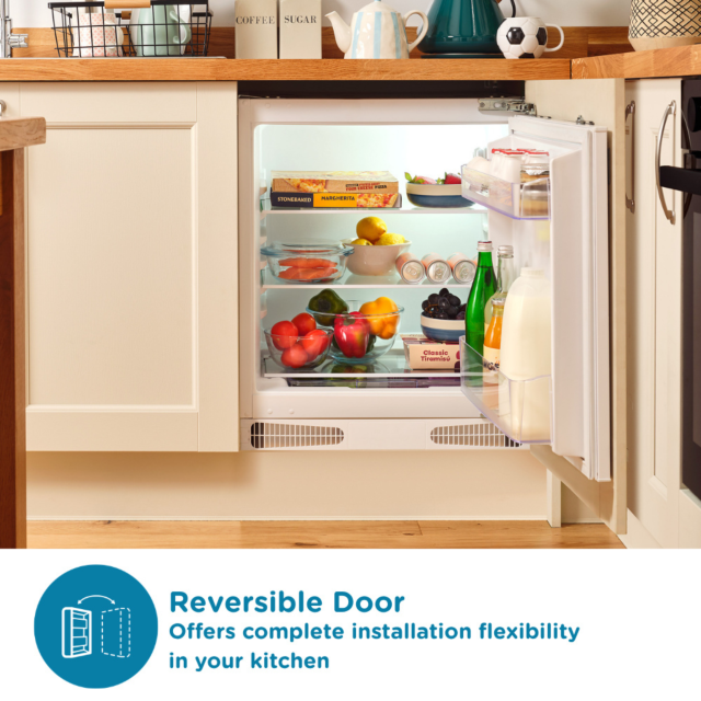 Sensis RFUCBI01L54EW 59.5cm Built-In Larder Fridge White