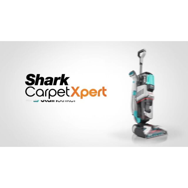 Shark EX200UK CarpetXpert Deep Carpet Cleaner with Built-In StainStriker - Rotator White