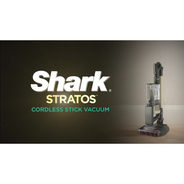 Shark IZ400UKT Stratos Cordless Stick Vacuum Cleaner - Pet Pro Model - 60 Minutes Run Time - Copper