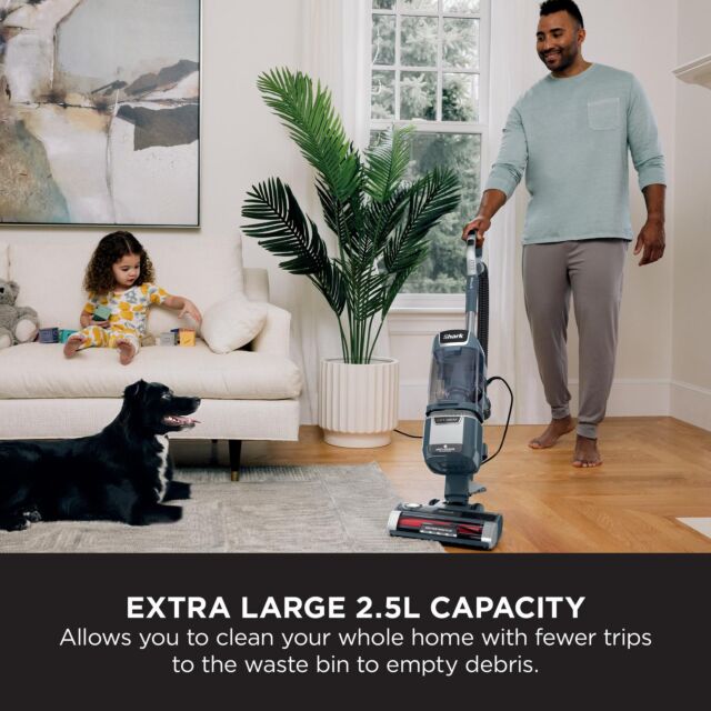 Shark NZ780UKT Anti Hair Wrap Plus Upright Pet Vacuum with Lift-Away  - Smoky Grey