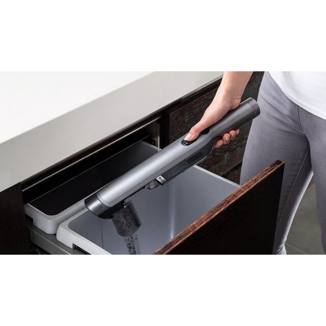 Shark WV200UK Cordless HandHeld Vacuum Cleaner (Single Battery) - Shark Steel Grey