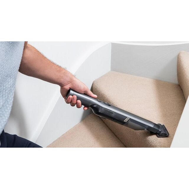 Shark WV200UK Cordless HandHeld Vacuum Cleaner (Single Battery) - Shark Steel Grey