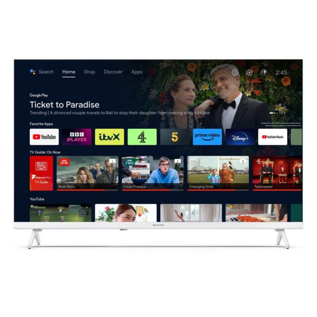 Sharp 1T-C24GD2225K 24inch HD Ready Frameless Smart Roku TV