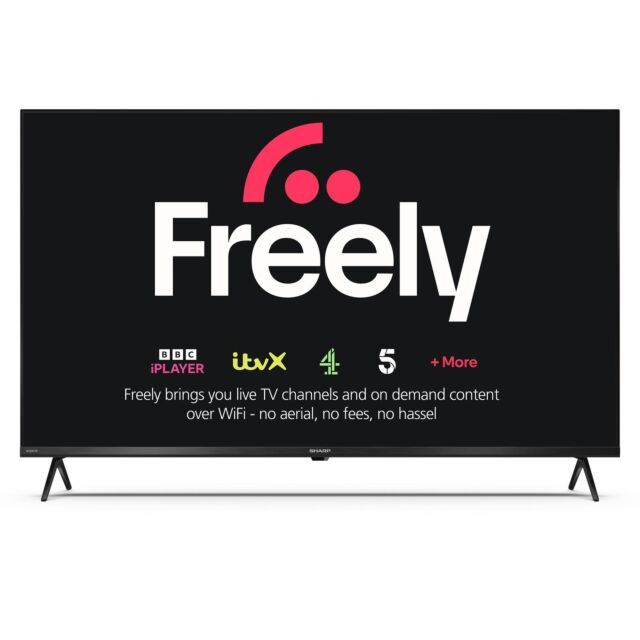 Sharp 4T-C43GM6245KS 43inch 4K UHD Quantum Dot Frameless Smart TiVo TV