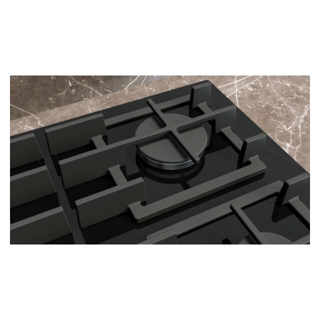 Siemens EP9A6MI40 90 cm, 5 burners, 4.0kW Wok burner, Optimised stepFlame, 5 Dishwasher suitable cas