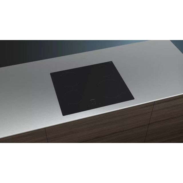 Siemens ET61RBEA1E 60 cm, 4 zones, 17 power levels, Touch control, Frameless