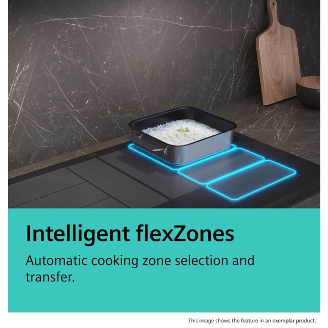 Siemens EX81AHYC1E 80 cm flex Induction, touchSlider control, 2xFlex Plus zones, Home Connect, Favou