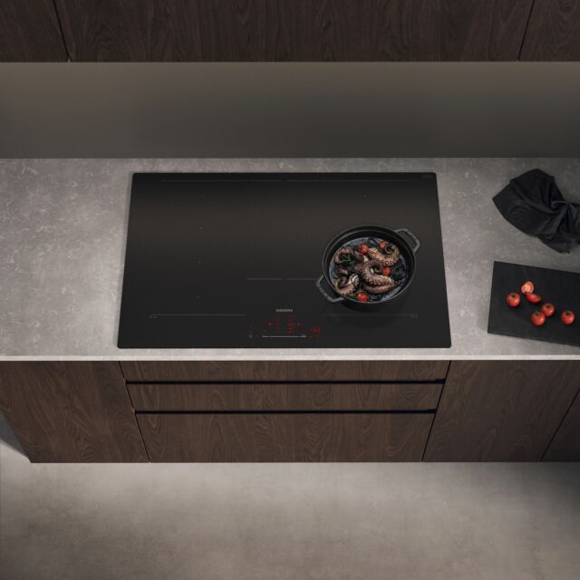 Siemens EX81AHYC1E 80 cm flex Induction, touchSlider control, 2xFlex Plus zones, Home Connect, Favou