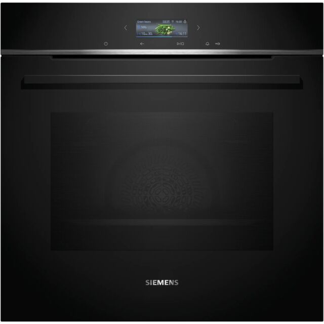 Siemens HB772G1B1B 59.4 cm Built In Single Electric Oven - Black