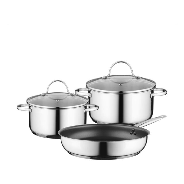 Siemens HZ9SE030 BergHOFF three piece induction pan set