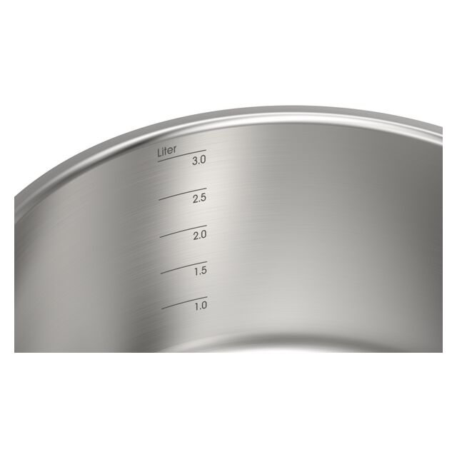 Siemens HZ9SE040 Four piece pan set, suited for induction, radiant ceramic and gas. Consists of 1 x 