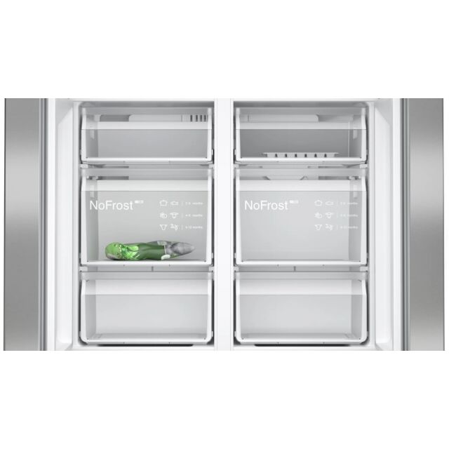 Siemens KF96NVPEAG IQ300 French Door American Style Fridge Freezer